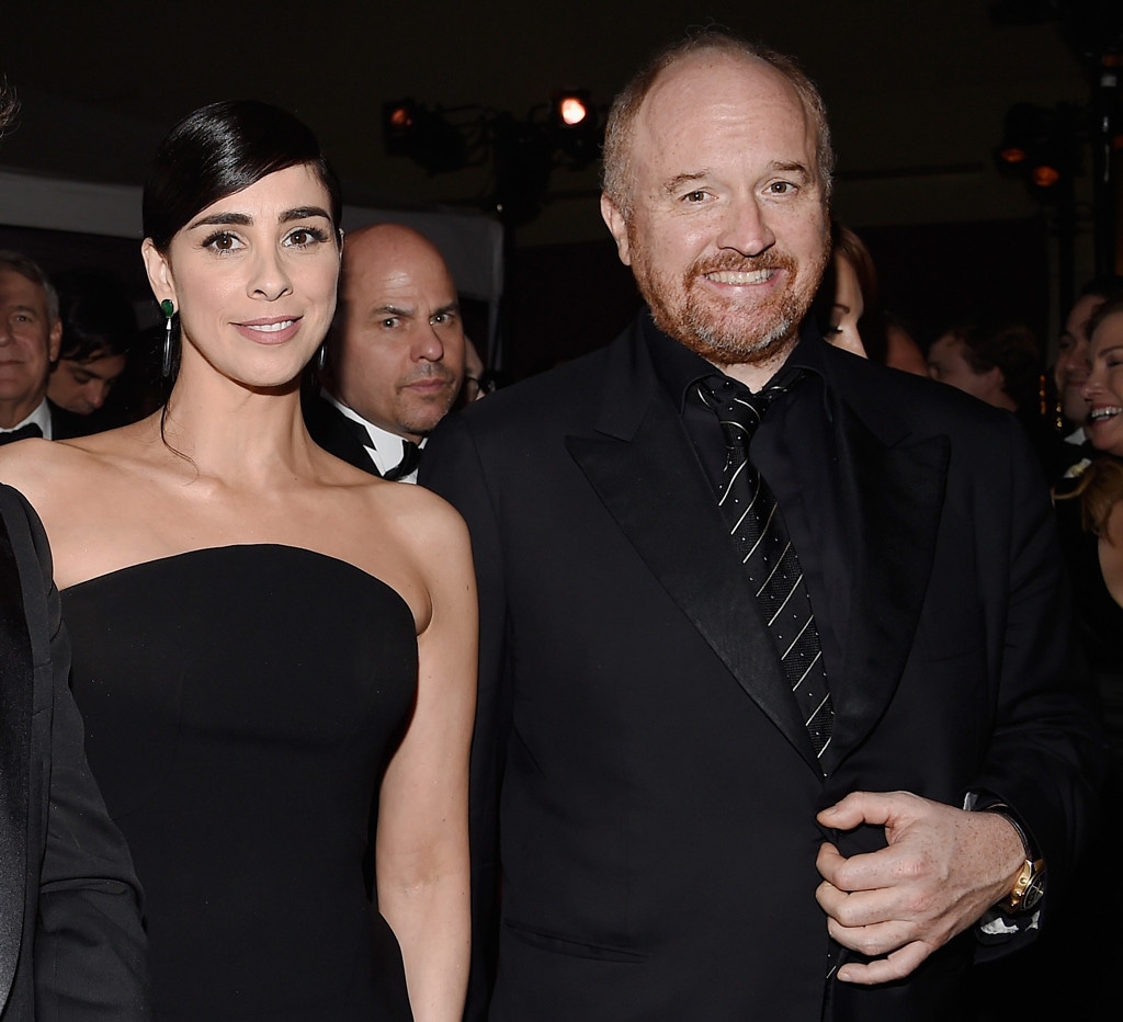 Sarah Silverman, Louis C.K., Oscar Party Pics