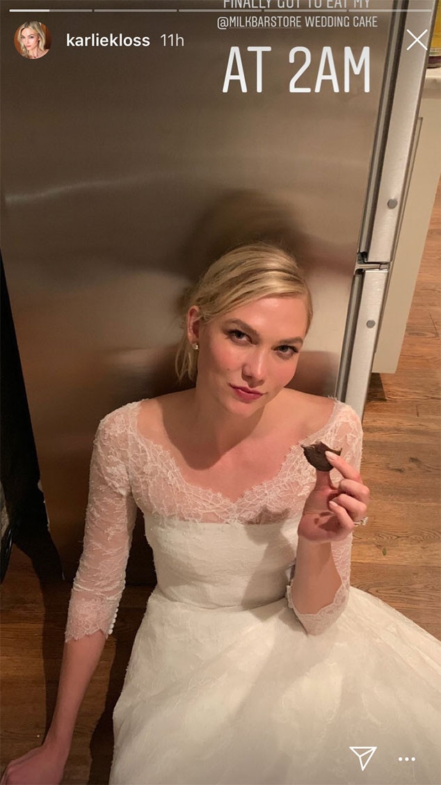 Karlie Kloss, Wedding, Cake