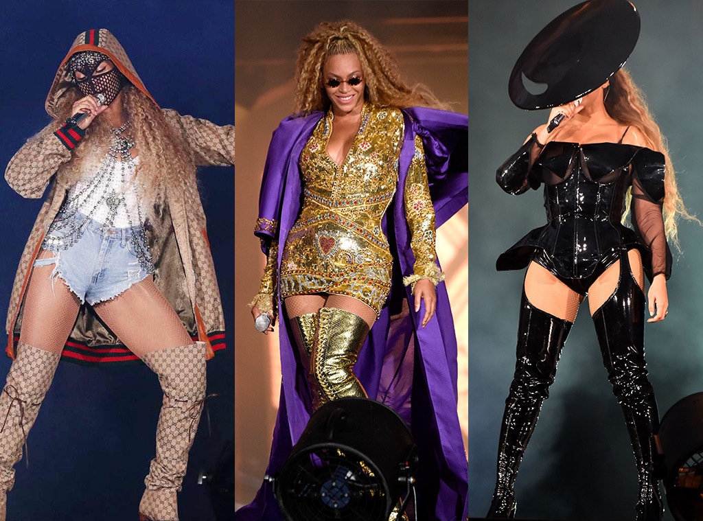 Beyonce, On the Run II tour, concert costumes