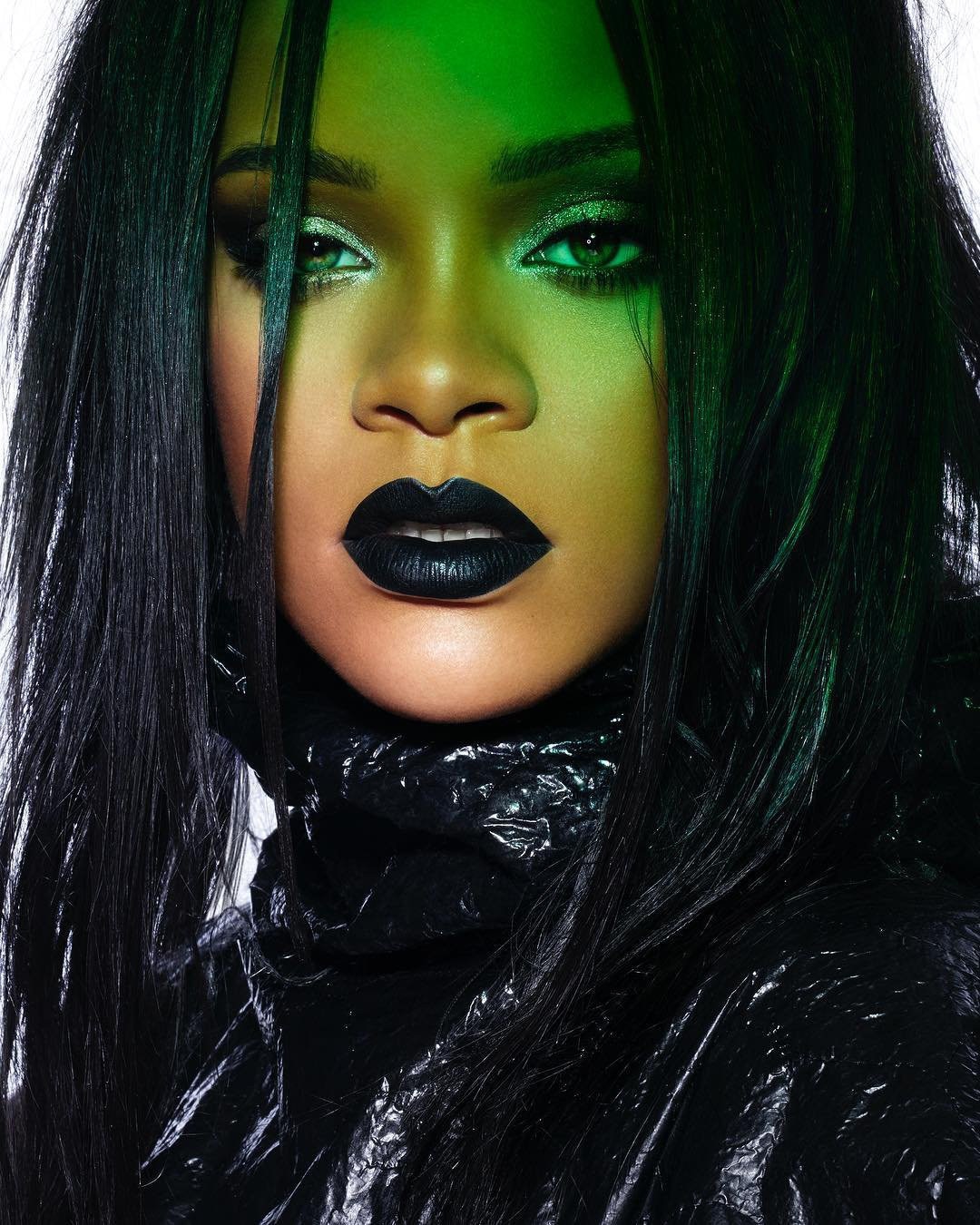 Rihanna Shares 3 Makeup Tips in Her Gothic Chic Tutorial