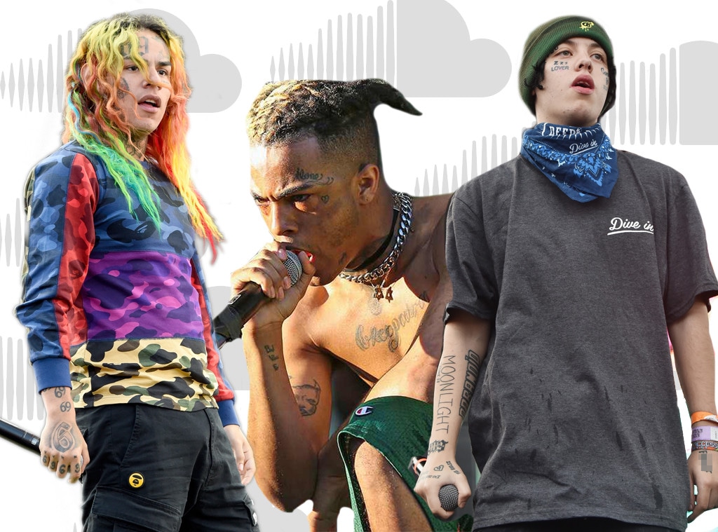 Soundcloud Rappers, Lil Xan, 6ix9ine, Tekashi 69, XXXTentacion