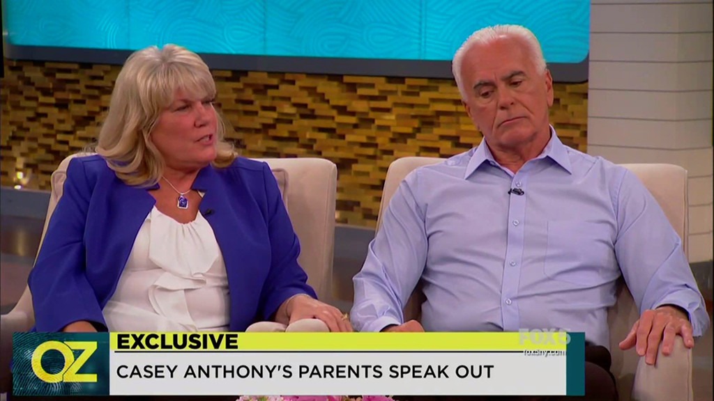Casey Anthony, Parents, George Anthony, Cindy Anthony, Dr. Oz Show