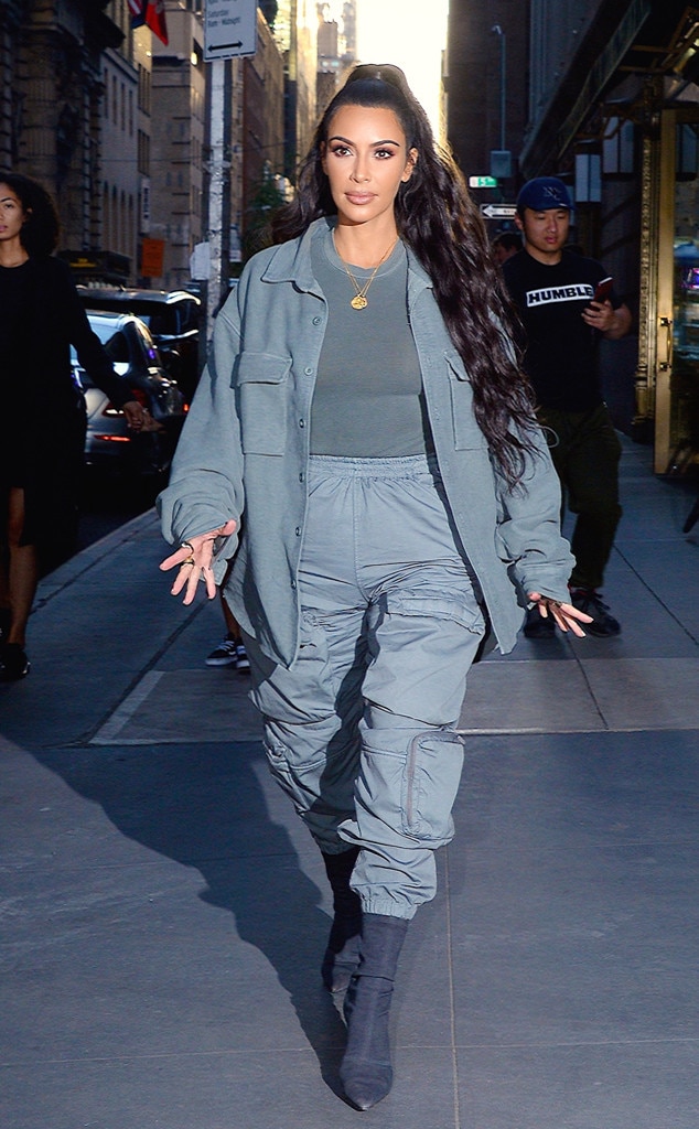Kim Kardashian's Cargo Joggers from 6 Celeb-Inspired Outfits to Netflix ...