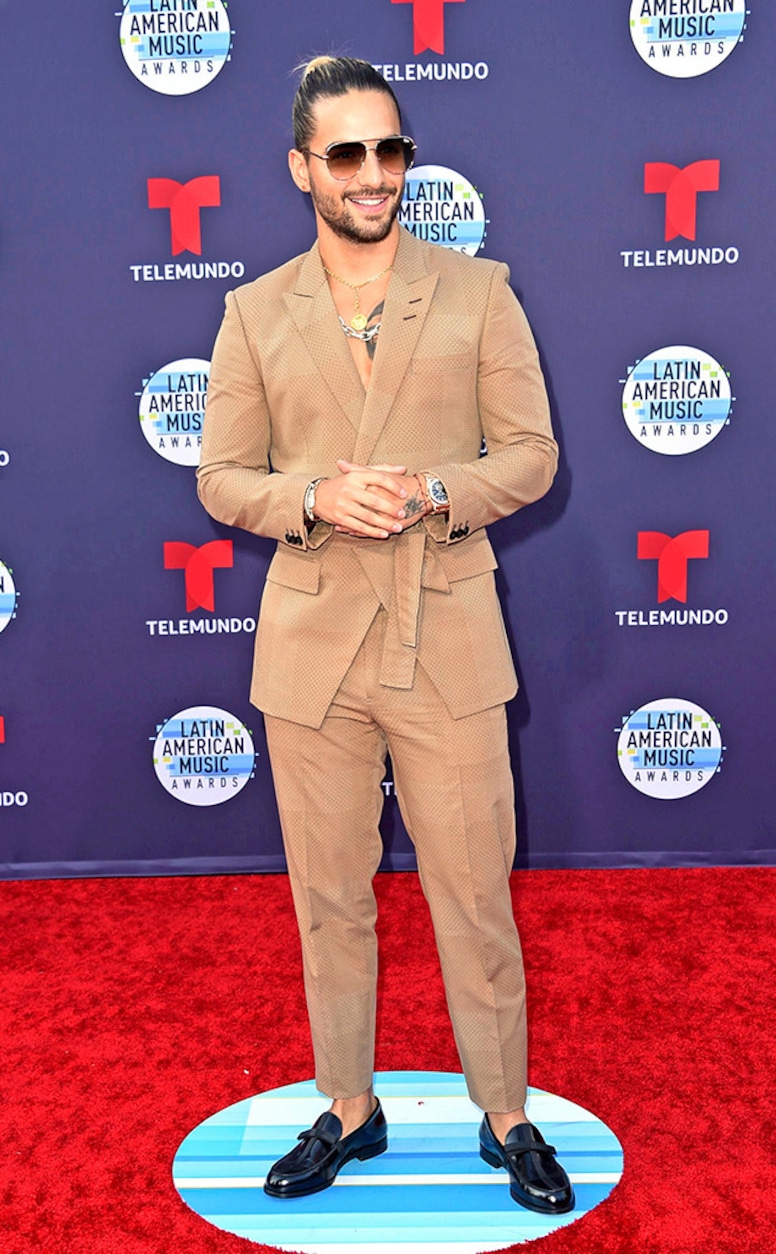 Maluma, 2018 Latin American Music Awards, Best Looks