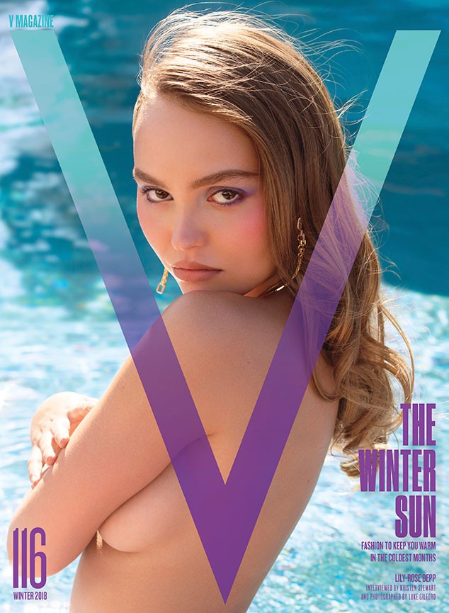 Lily-Rose Depp, V Magazine, Winter 2018