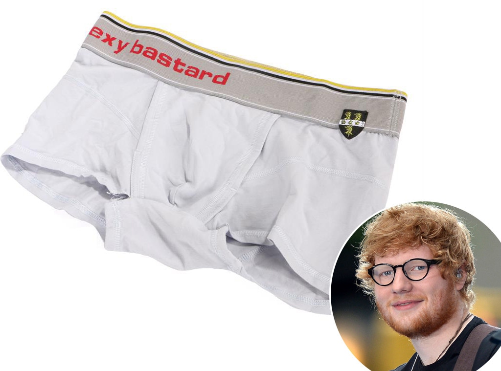Ed Sheeran, Underwear Auction