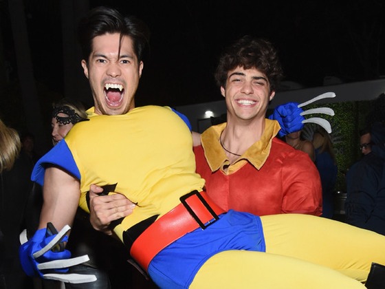 Please Enjoy Noah Centineo and Ross Butler Having a Dance Party in Halloween Costumes
