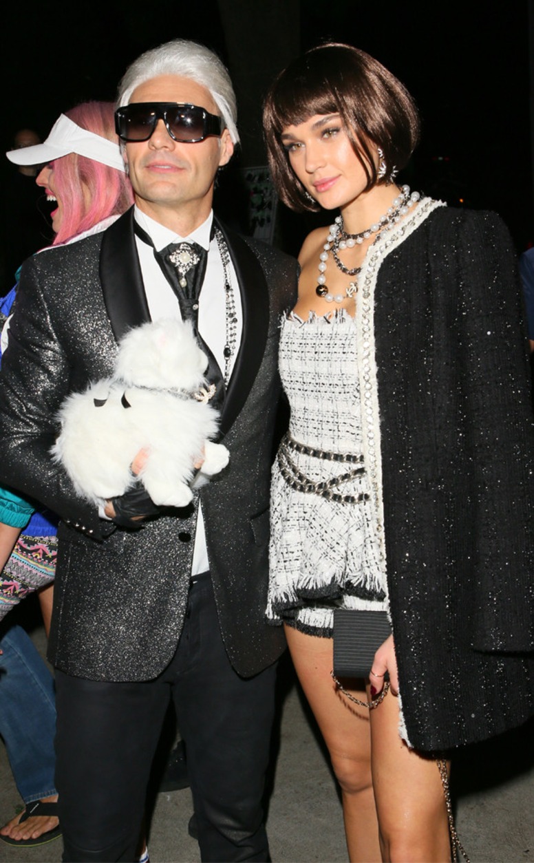 Ryan Seacrest, Shayna Taylor, Casamigos Halloween party 2018