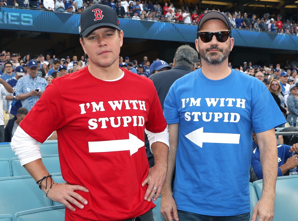 Matt Damon, Jimmy Kimmel