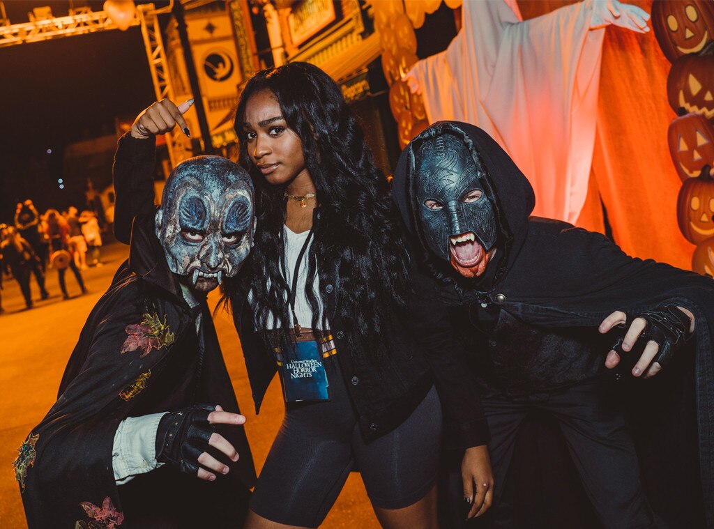 Normani from Stars Celebrate Halloween 2018 E! News
