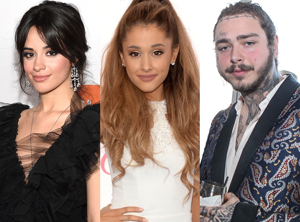 Camila Cabello, Ariana Grande, Post Malone