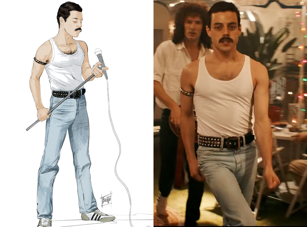 Behind the Scenes of Bohemian Rhapsody's Larger-Than-Life Style - E! Online