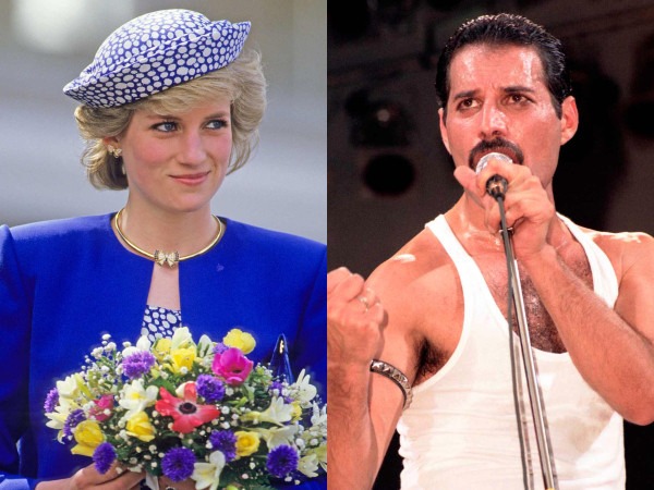 Princesa Diana, Freddie Mercury