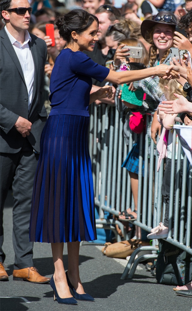 Meghan Markle, See Through Skirt