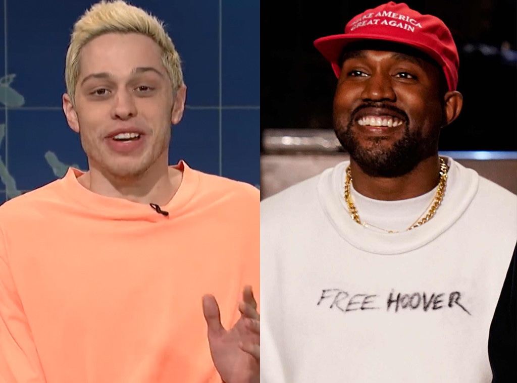 Kanye West, Pete Davidson, SNL