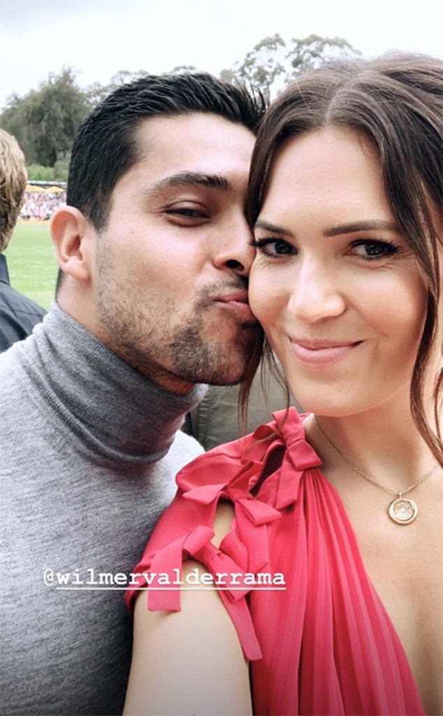 Mandy Moore, Wilmer Valderrama, 2018 Veuve Clicquot Polo Classic, Instagram