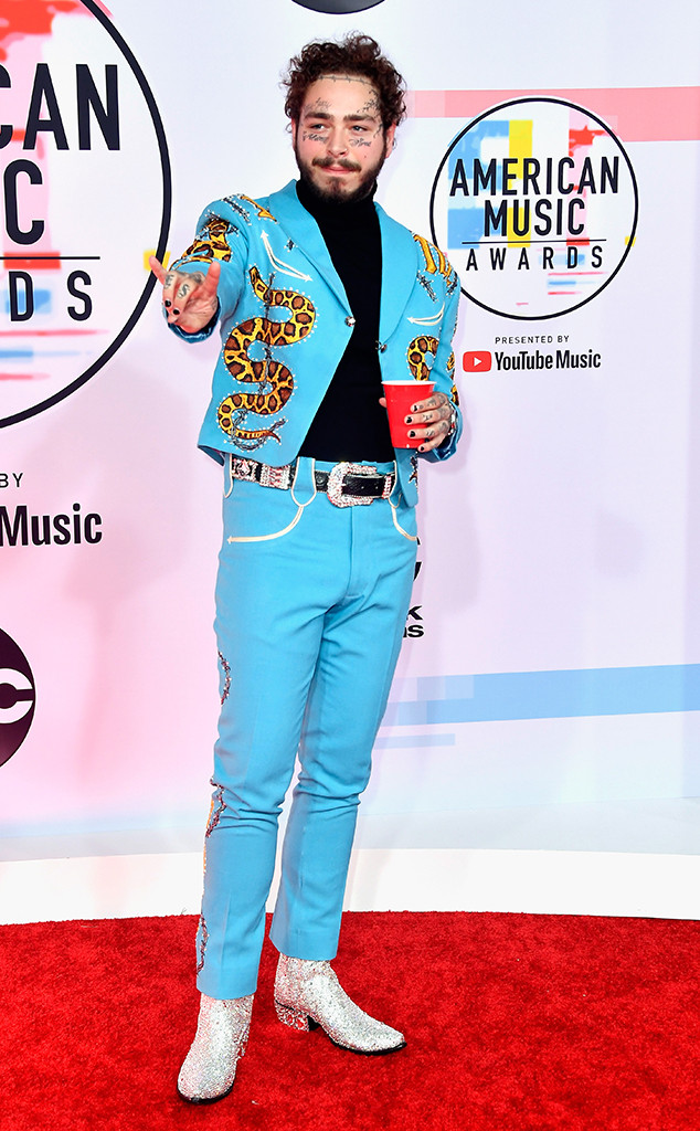 Post Malone Is Still the Cowboy King of the Red Carpet
