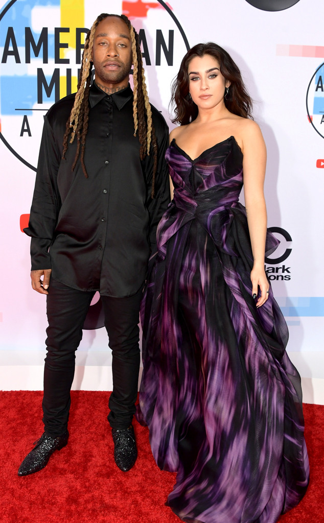 Ty Dolla Sign & Lauren Jauregui from 2018 American Music Awards Red ...