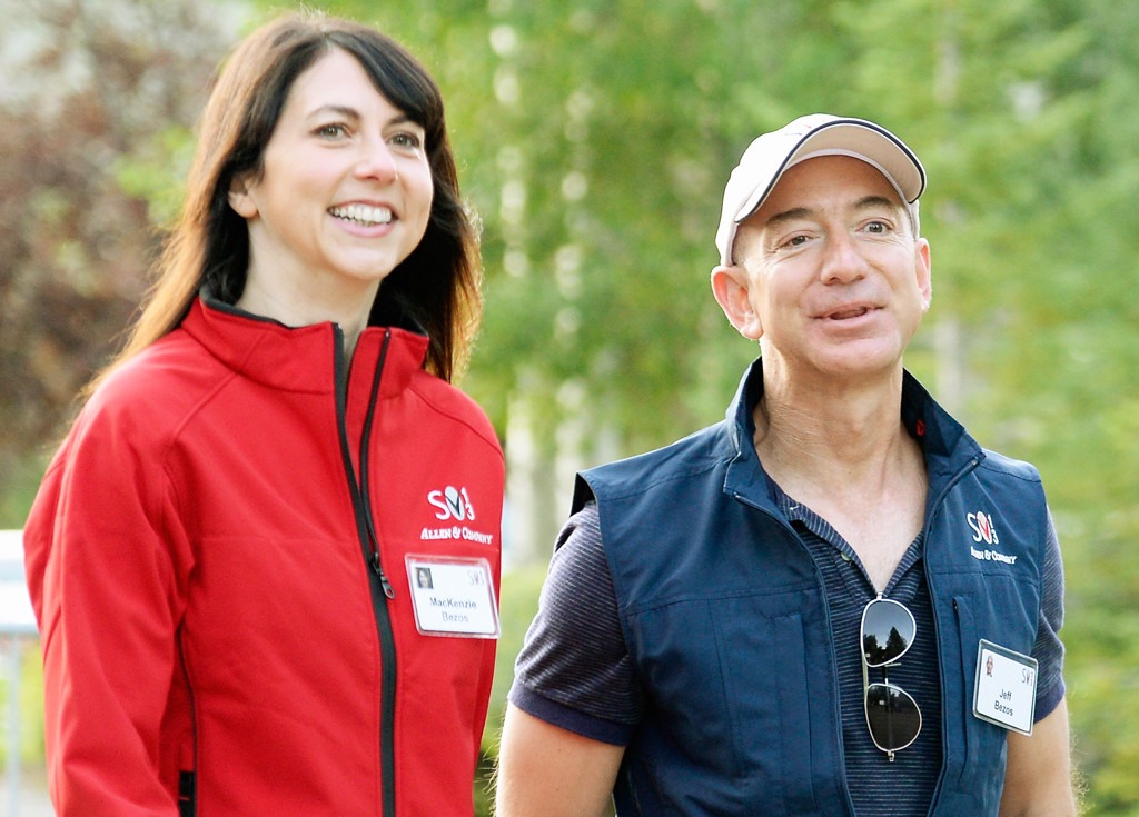 Jeff Bezos, Mackenzie Bezos, 2013