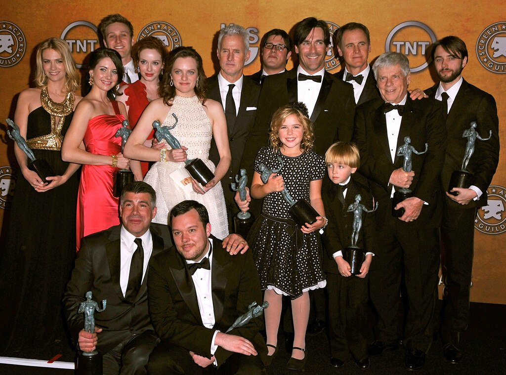 Mad Men, Jon Hamm, Elisabeth Moss, Alison Brie, Kiernan Shipka, 2009 SAG Awards