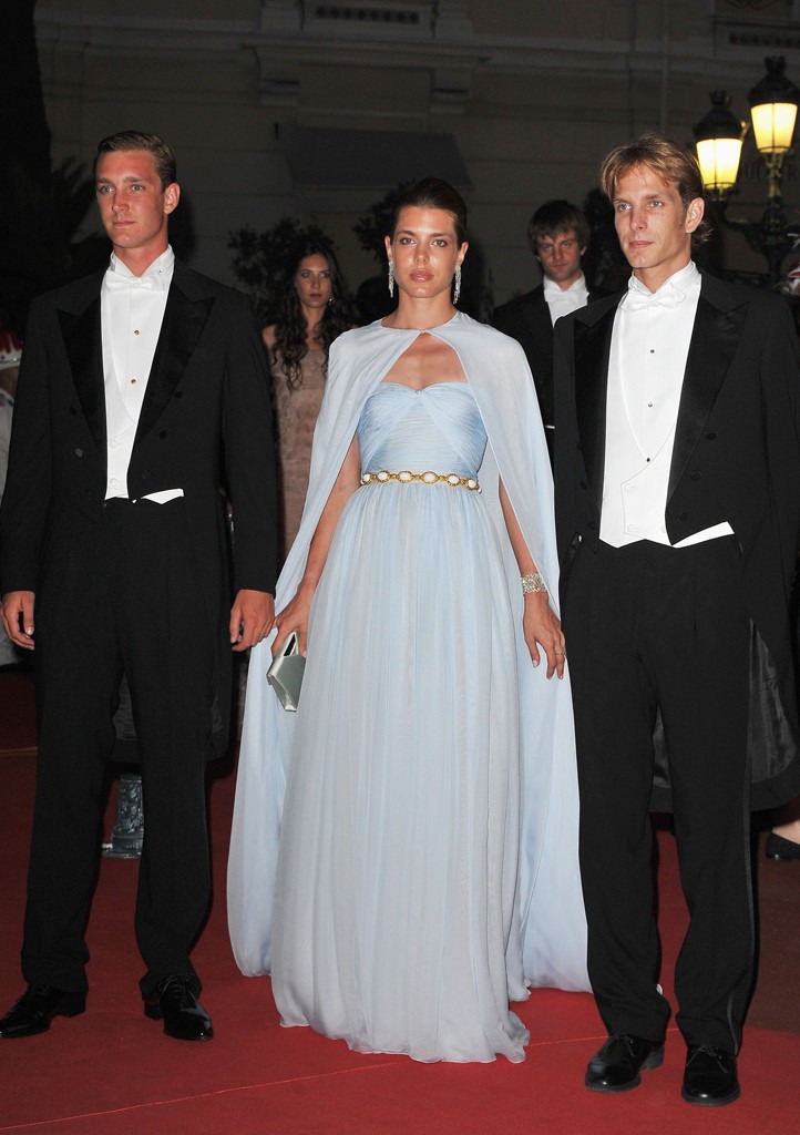 Pierre Casiraghi, Charlotte Casiraghi, Prince Andrea Casiraghi, Monaco Royals