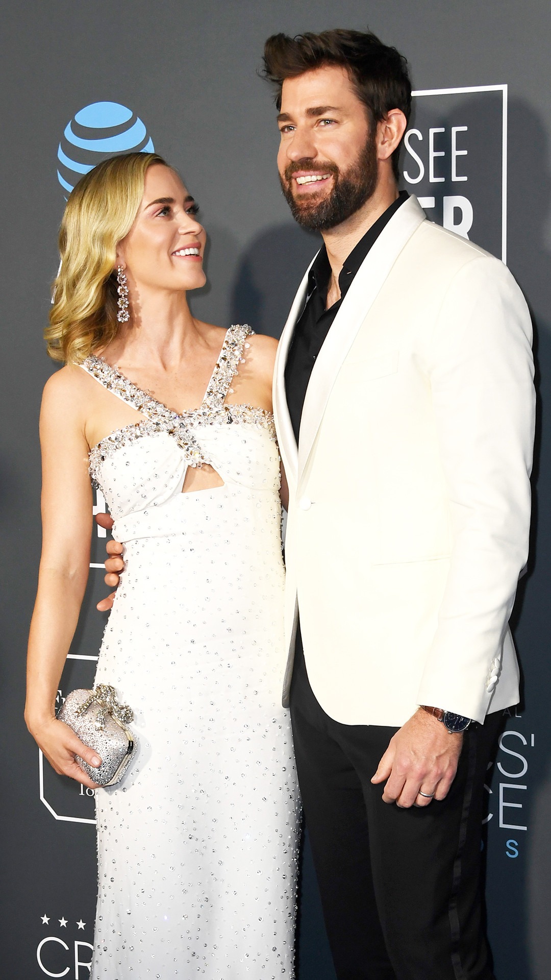 Emily Blunt, John Krasinski, 2019 Critics Choice Awards