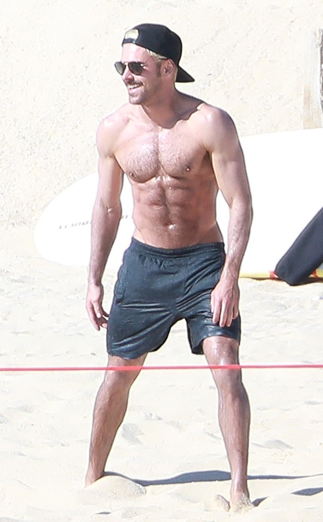 Zac Efron And His Abs Turn Up The Heat In Mexico E News