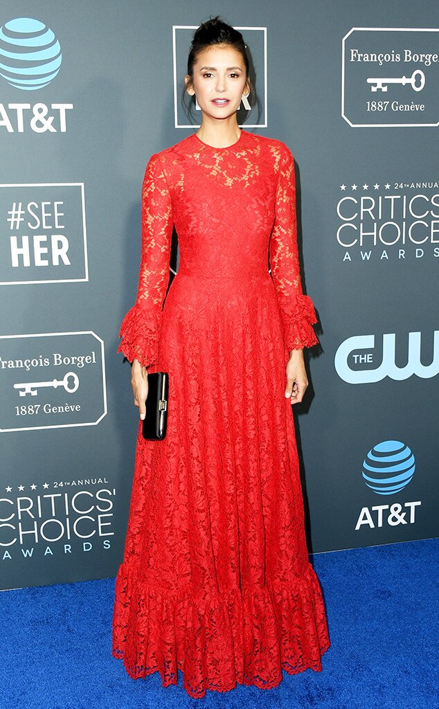 Nina Dobrev, 2019 Critics Choice Awards