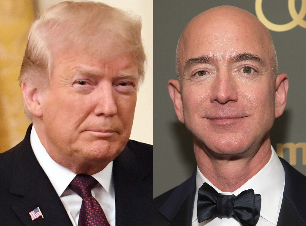 Donald Trump Mocks Jeff Bezos Over His Divorce - E! Online