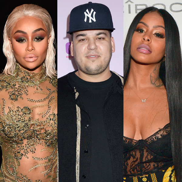 Rob Kardashian Just Got Involved in Blac Chyna & Alexis Skyy's Feud