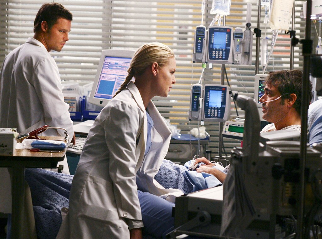 Katherine Heigl, Jeffrey Dean Morgan, Justin Chambers