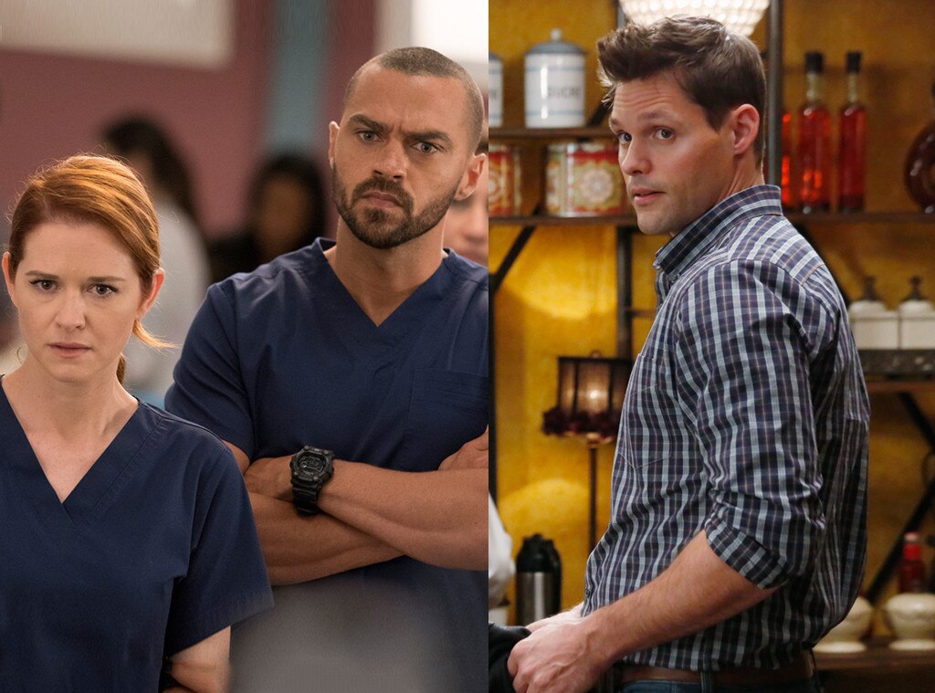 Justin Bruening, Sarah Drew, Jesse Williams