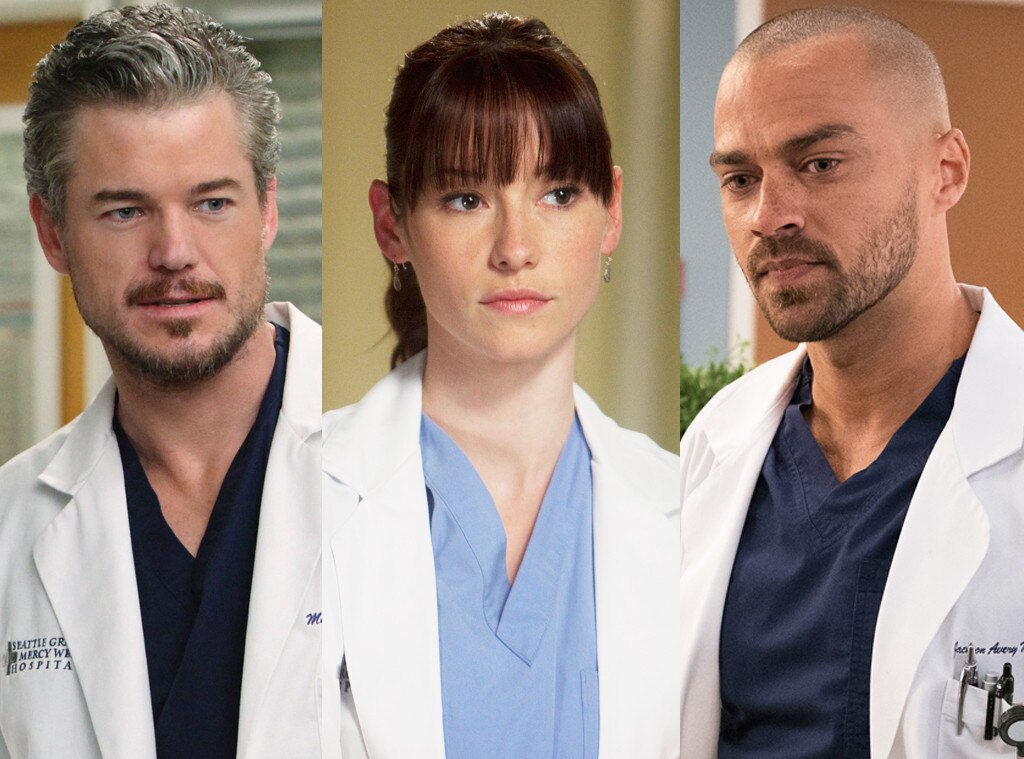 Chyler Leigh, Eric Dane, Jesse Williams