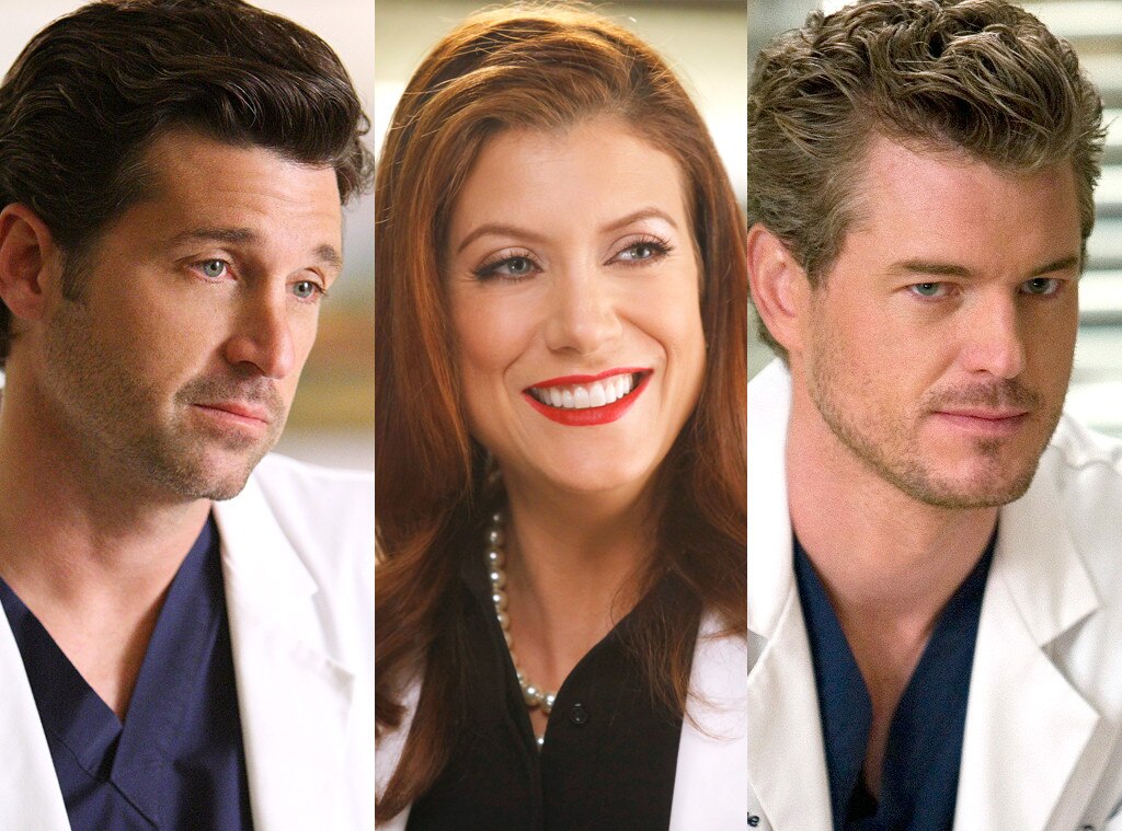 Derek, Addison, Mark, Greys Anatomy