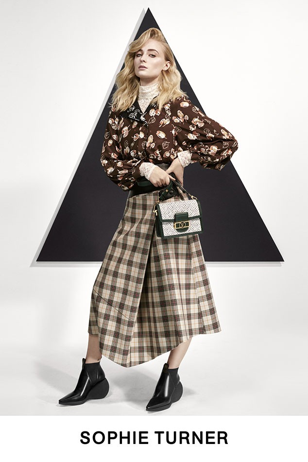 Louis Vuitton, Pre-Fall 2019 Lookbook, Chloe Grace Moretz, Alicia Vikander, Sophie Turner, Jennifer Connelly