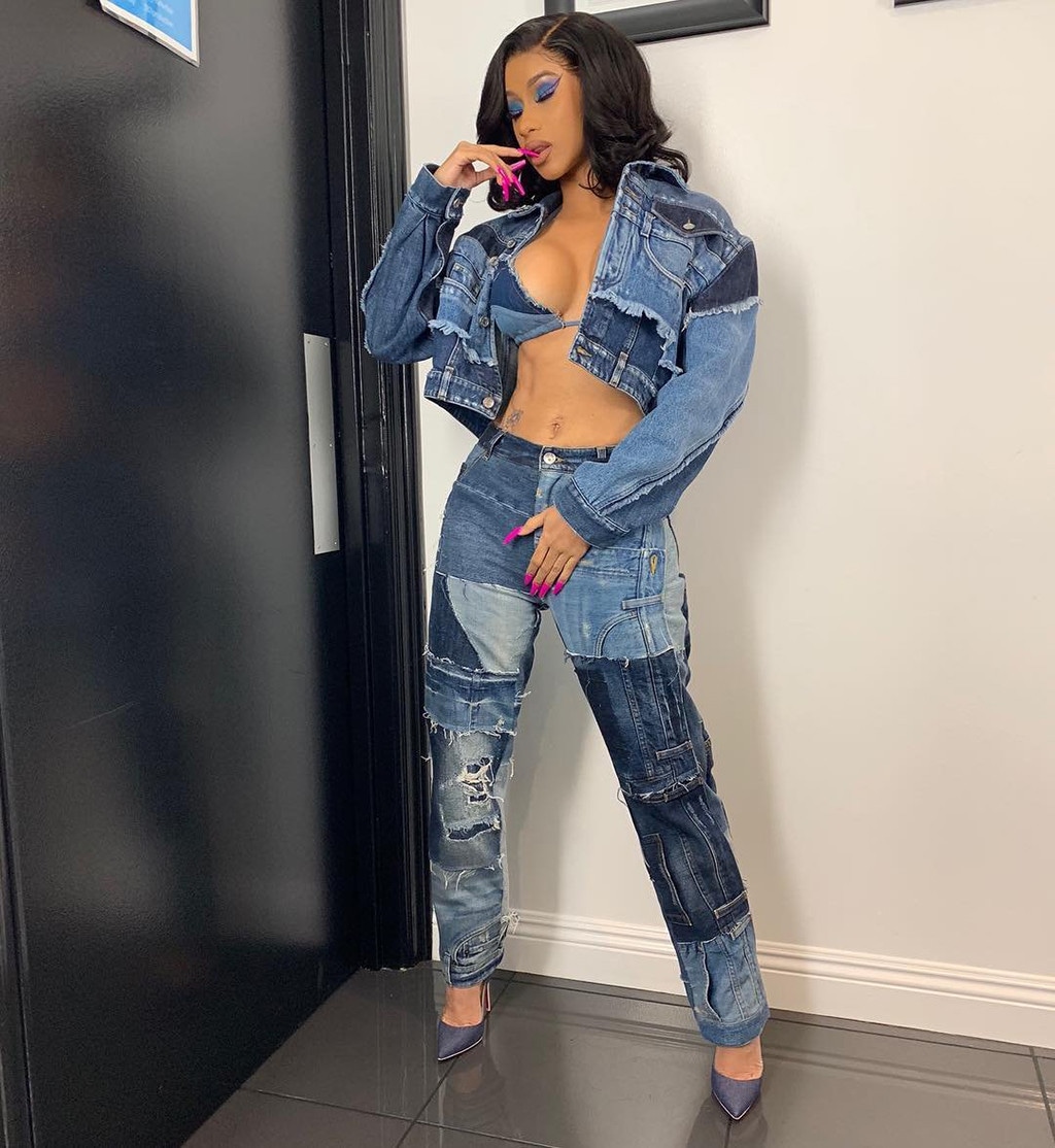 Cardi B Shows Fans What It's Like to Suffer From Wedgies - E! Online