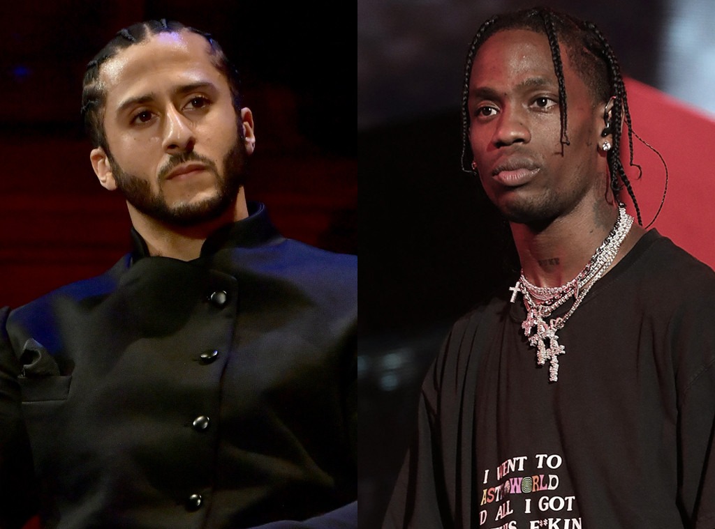 Colin Kaepernick, Travis Scott