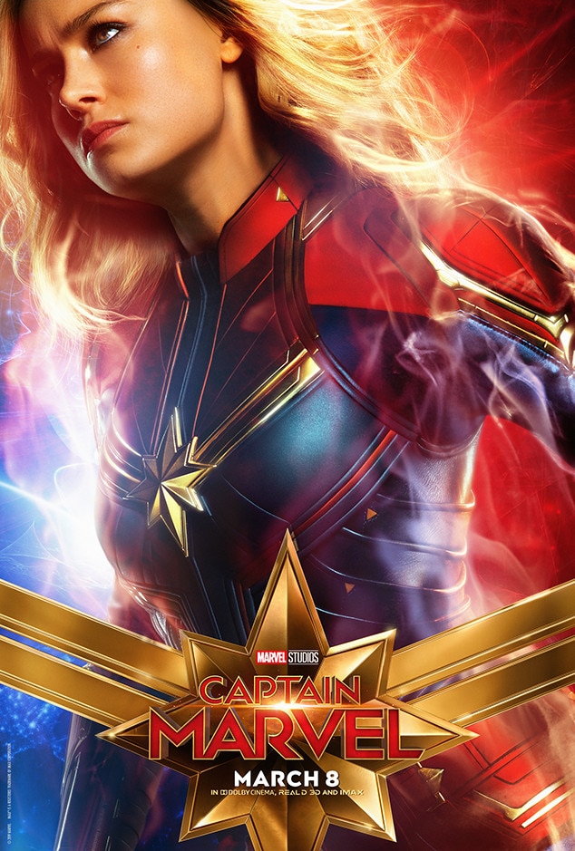 Carol Danvers from Captain Marvel Movie Posters | E! News