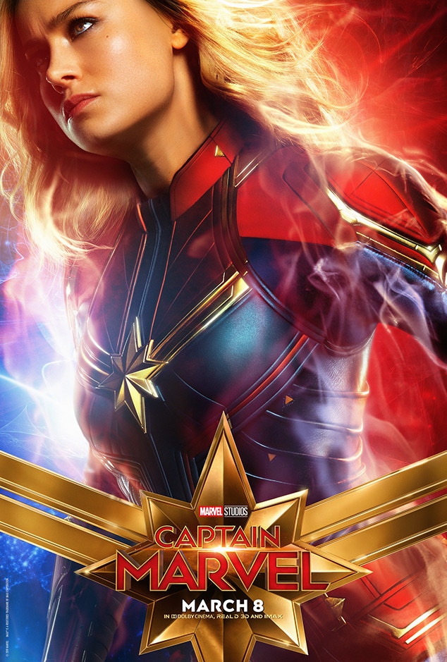 10 Powerful Captain Marvel Movie Posters Revealed