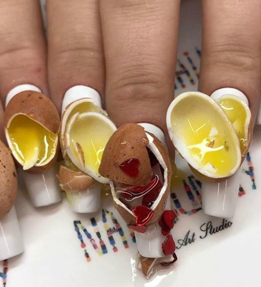 Unhas de Ovo