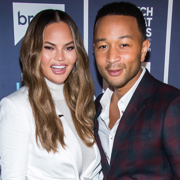 Chrissy Teigen, John Legend, Watch What Happens Live
