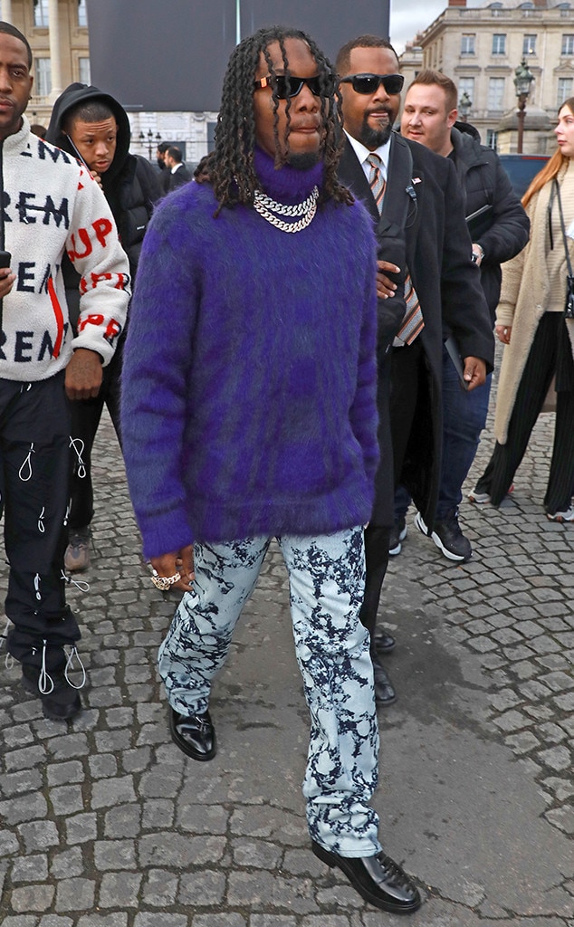 Offset from See Every Celebrity at Fashion Week: Fall 2019 | E! News