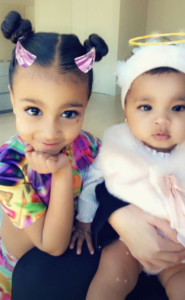 Just Angelic from Chicago West's 1st Birthday Party E! News
