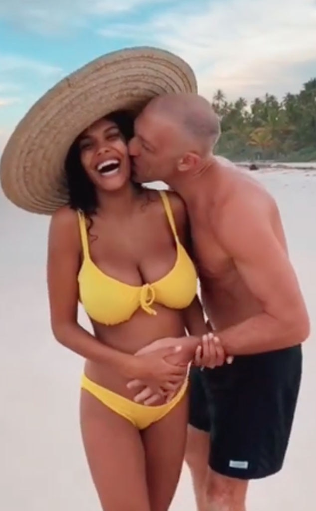 Vincent Cassel & Tina Kunakey from 2019 Celebrity Babies ...