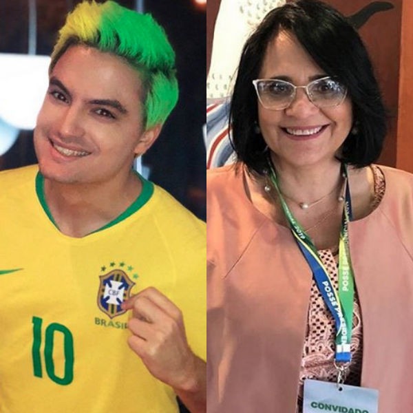 Felipe Neto, Damares Alves