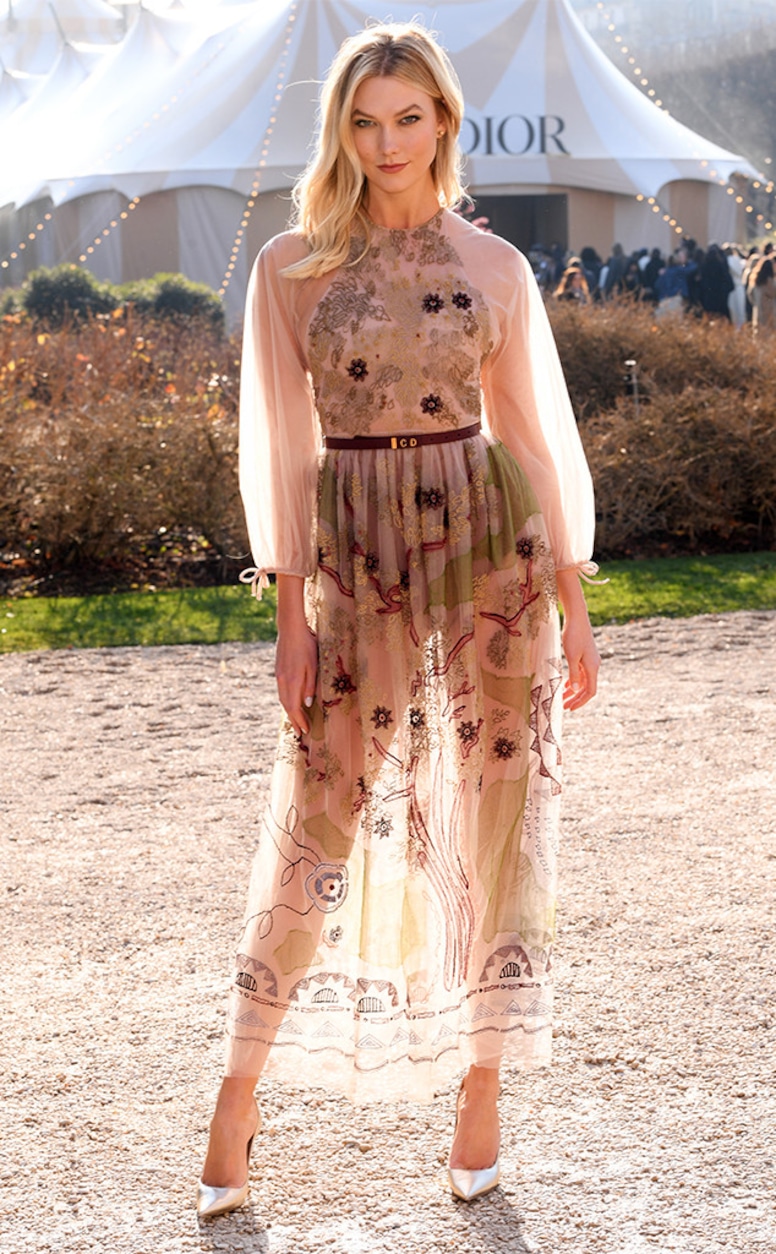 Karlie Kloss, 2019 Paris Fashion Week, Christian Dior Haute Couture
