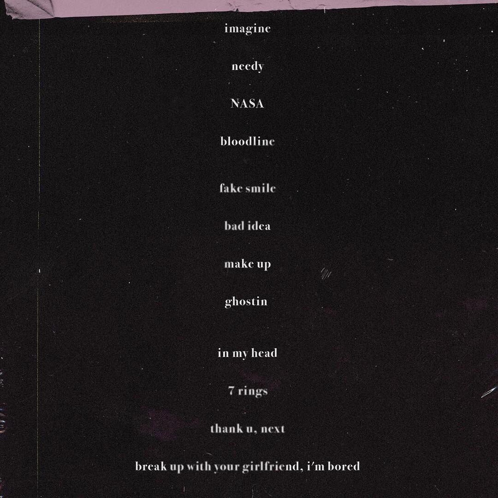 Ariana Grande - Focus - CD Single Lyrics and Tracklist