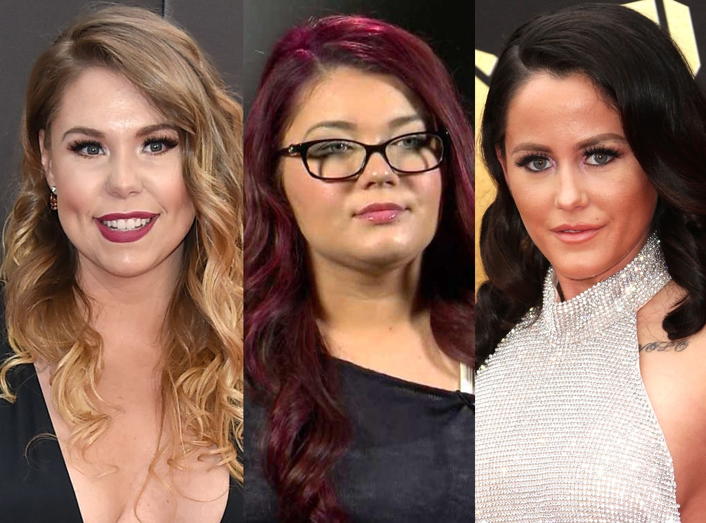 Jenelle Evans, Kailyn Lowry, Amber Portwood