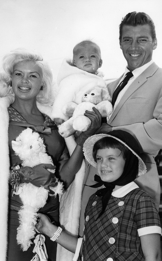 Jayne Mansfield, Mickey Hargitay, Mariska Hargitay, Mickey Hargitay Jr.