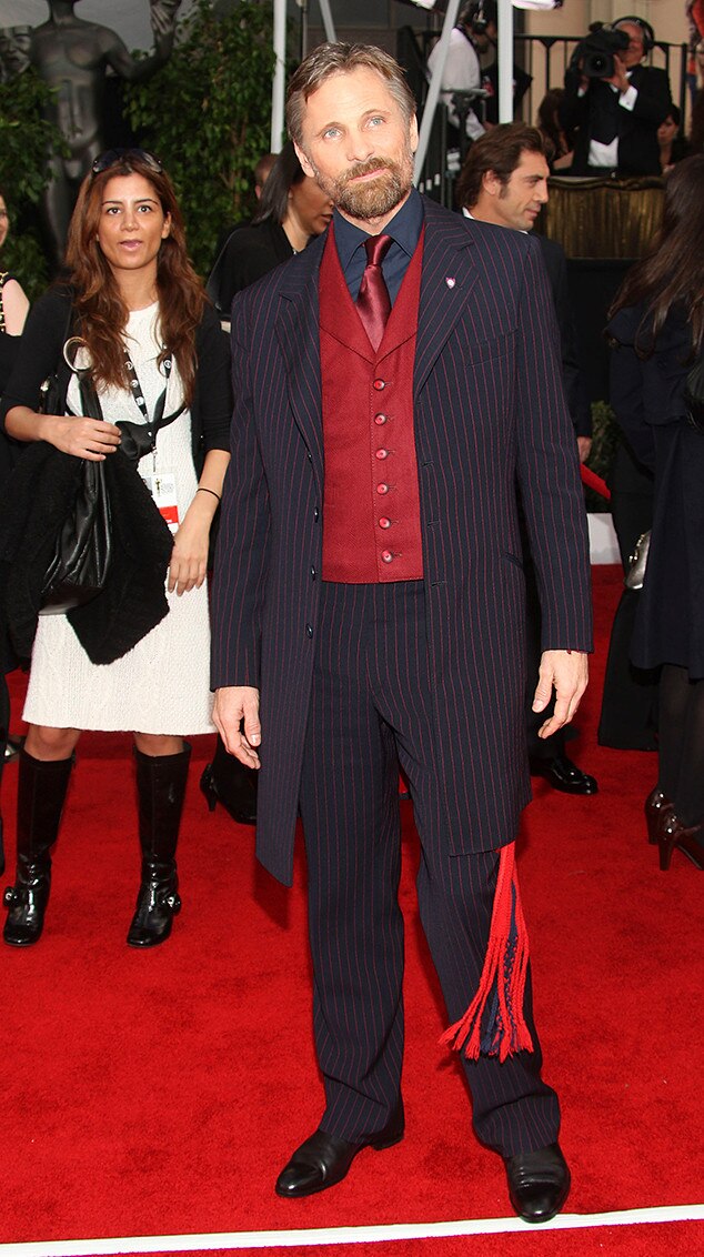 Viggo Mortensen, First Time Photographed at SAGs